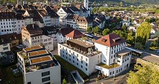 Rooftop Luftaufnahme